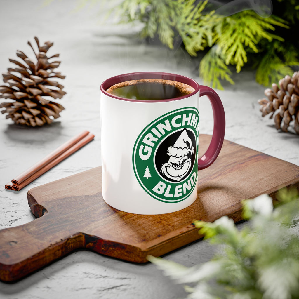 Christmas Grinch Coffee Mug, Colorful 11oz & 15oz Mugs, Holiday Gift, Funny Grinchmas Mug, Winter Decor, Unique Coffee Cup