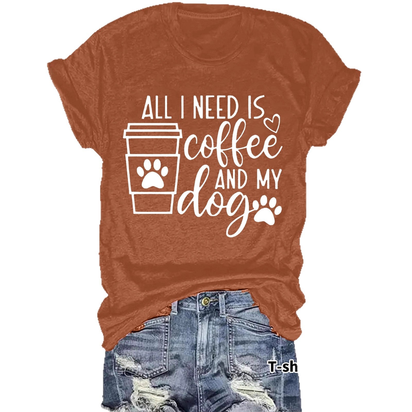 Top Girl Dog Coffee Letter