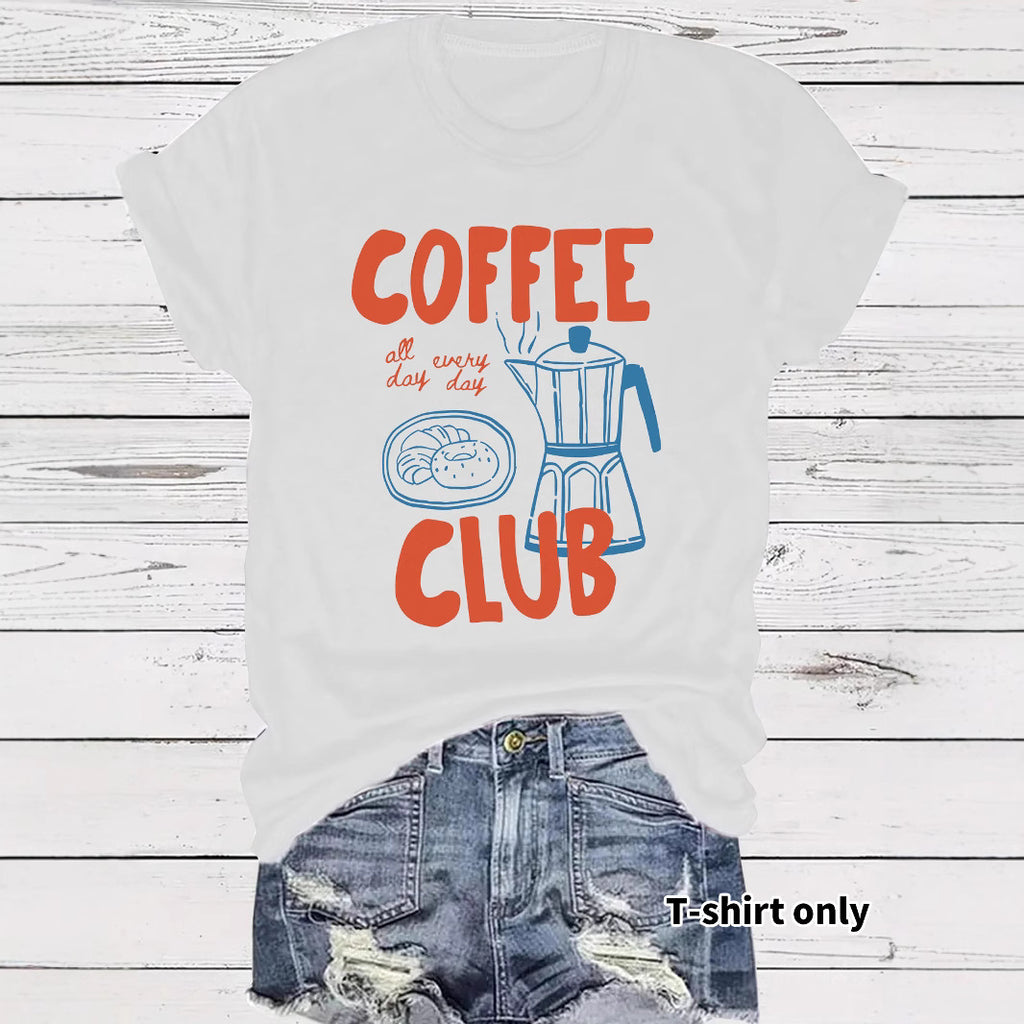 Coffee Club short sleeved women's