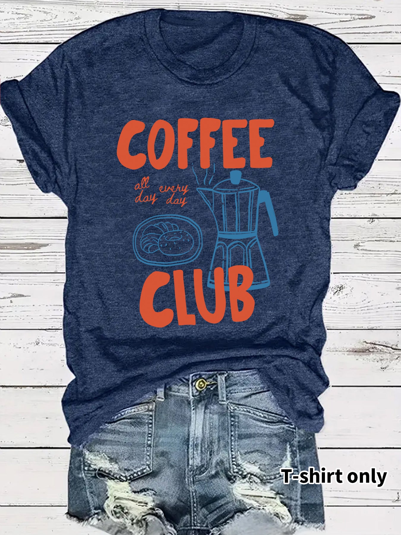 Coffee Club short sleeved women's