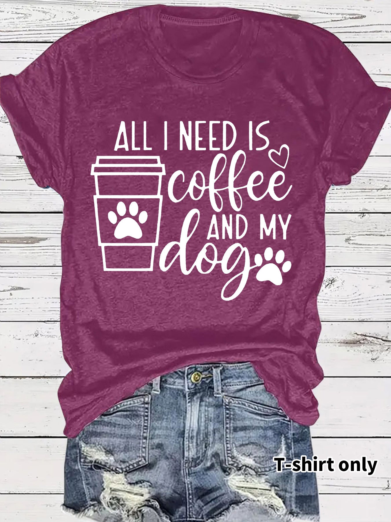 Top Girl Dog Coffee Letter