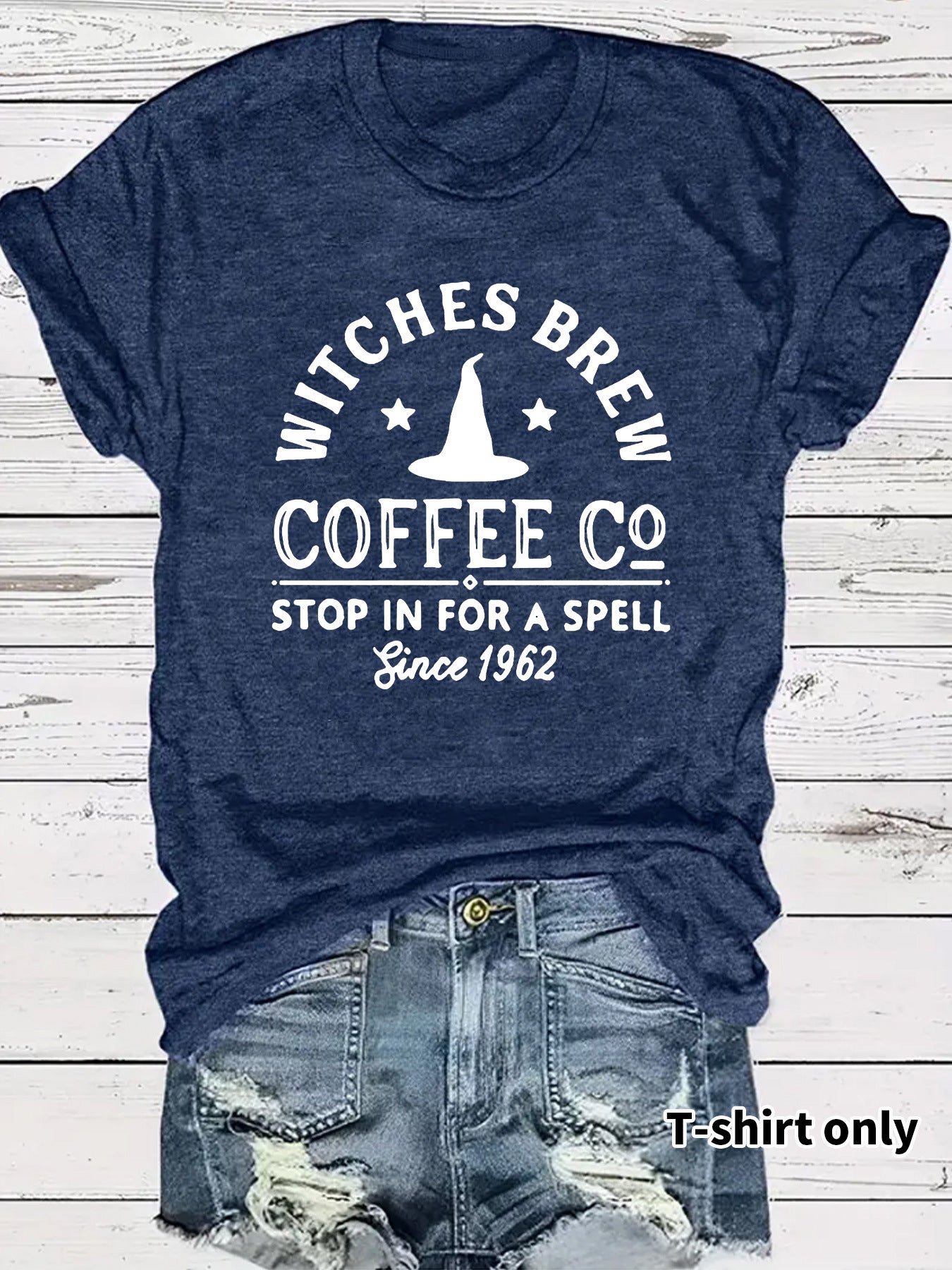 T-shirt women COFFEE CO letters