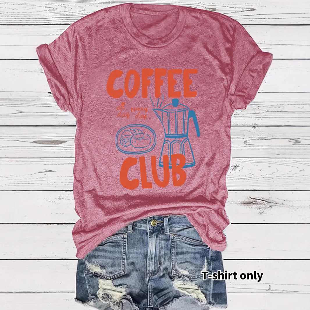 Coffee Club short sleeved women's