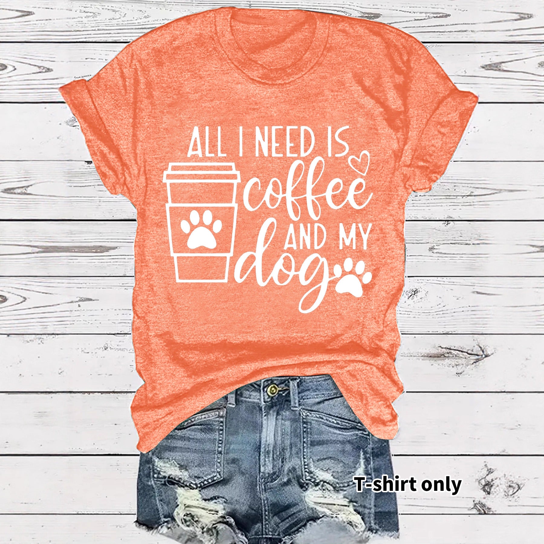 Top Girl Dog Coffee Letter