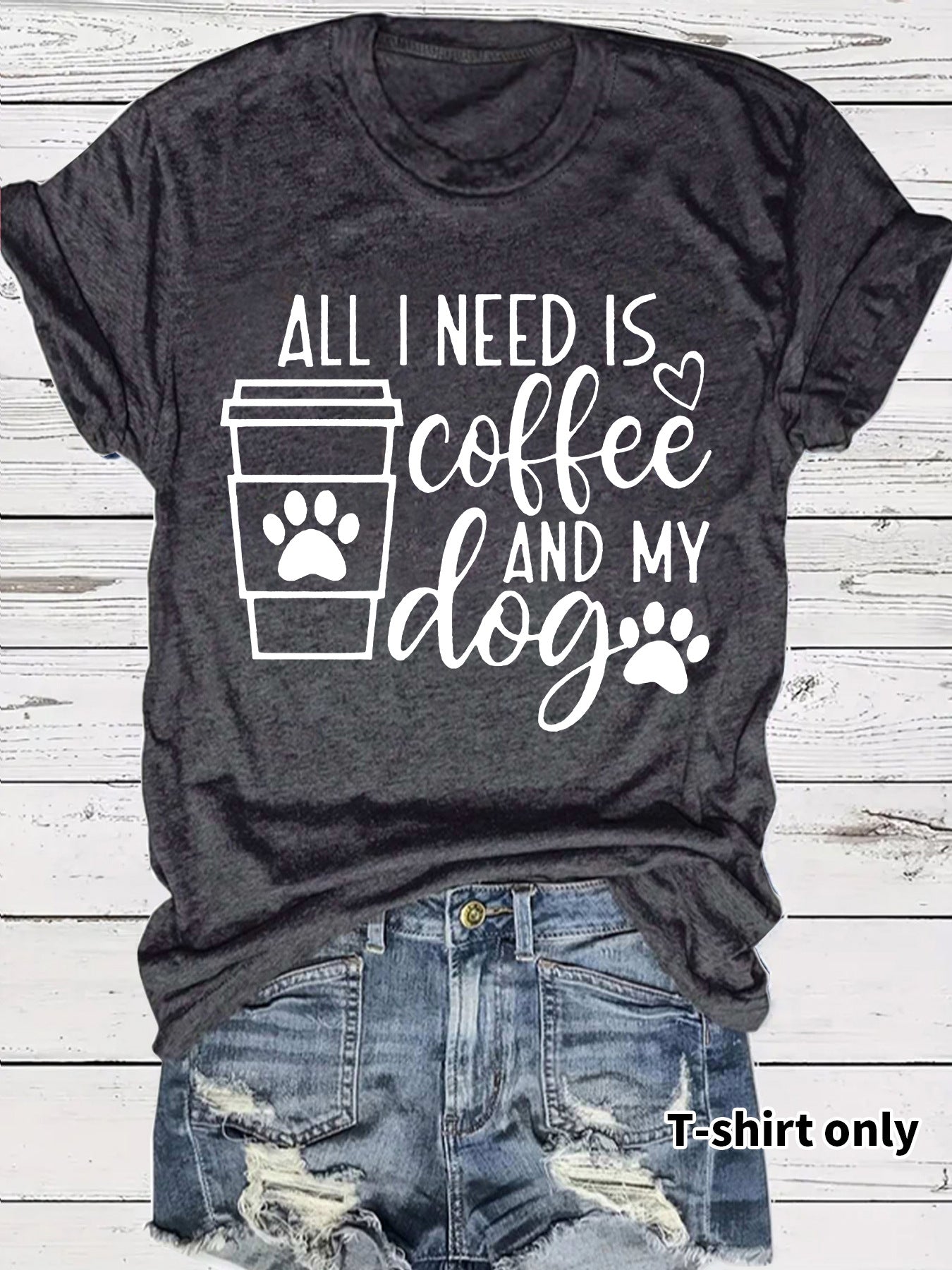 Top Girl Dog Coffee Letter