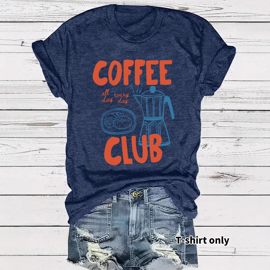 Coffee Club short sleeved women's