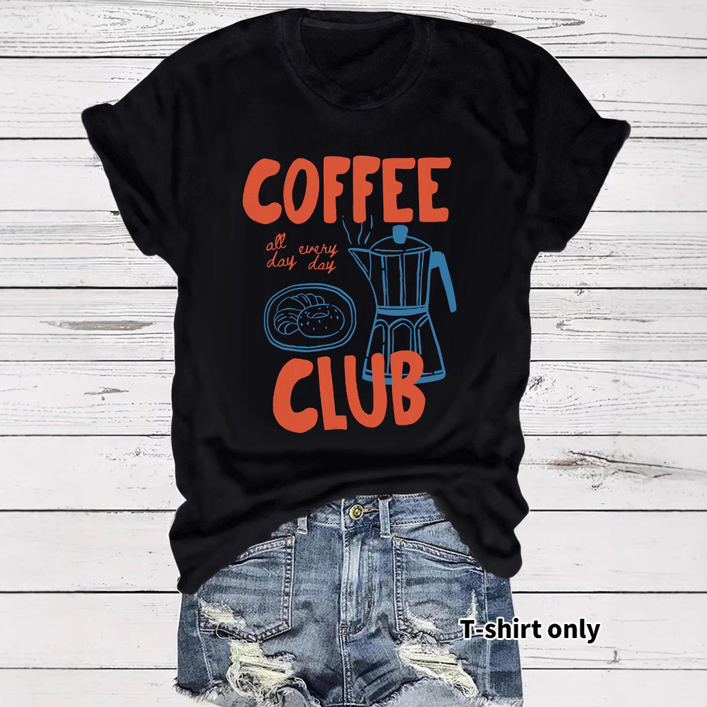 Coffee Club short sleeved women's