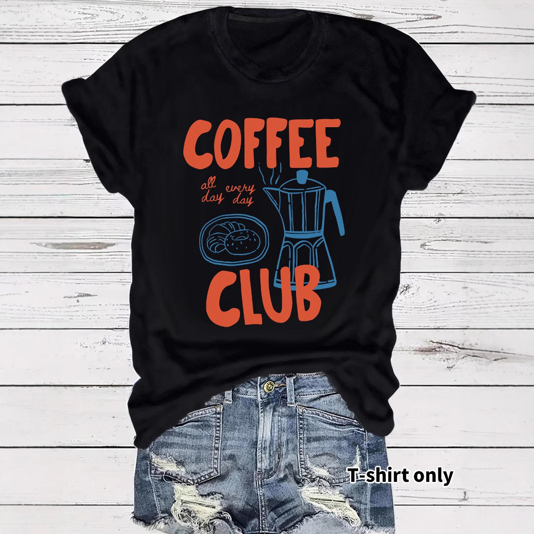 Coffee Club short sleeved women's